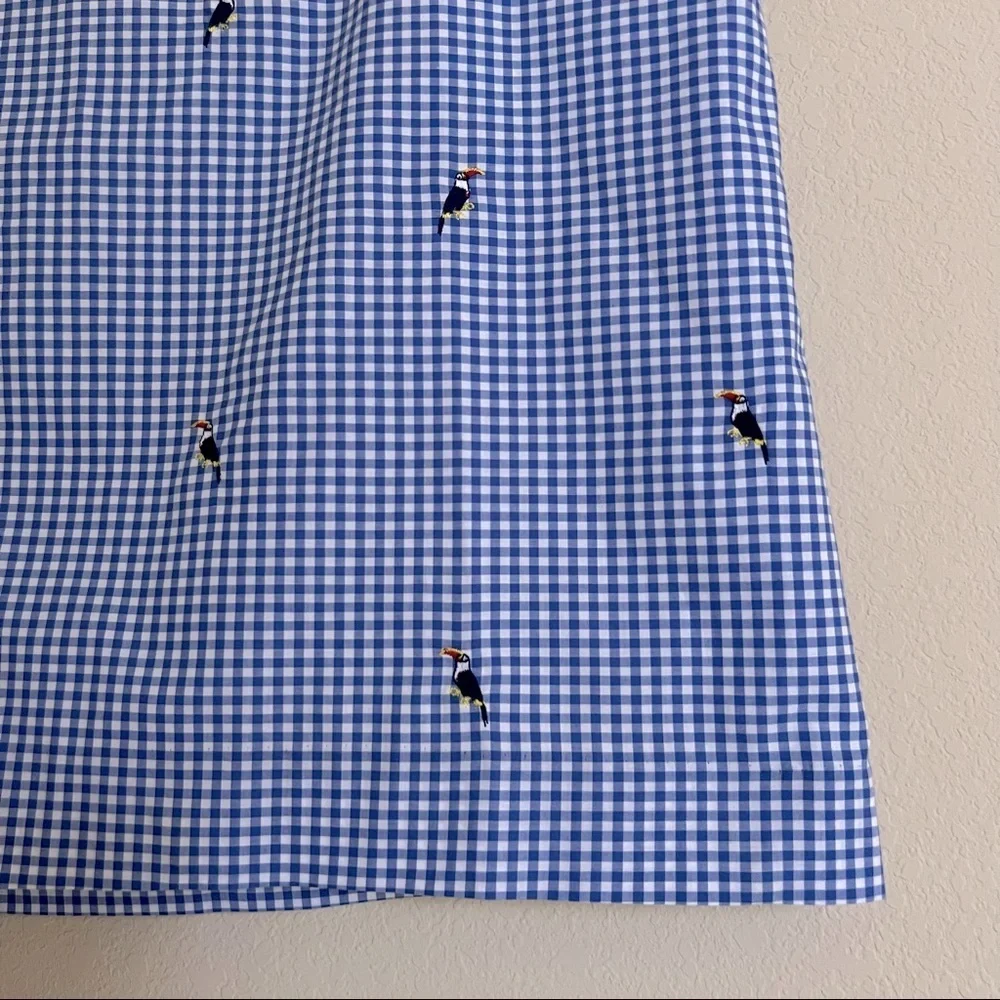 Talbots gingham cotton